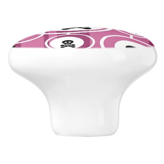 Grunge Background Keramische Knop (Zijkant)