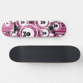 Grunge Background Persoonlijk Skateboard (Horizontaal)