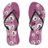 Grunge Background Teenslippers (Voetbed)