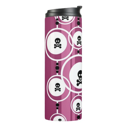 Grunge Background Thermosbeker (Gedraaid links)