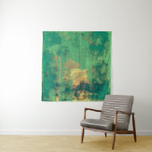 Grunge background with vintage style graphic eleme wandkleed (In situ)