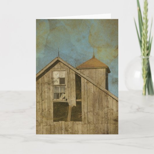 Grunge Barn Kaart (Voorkant)