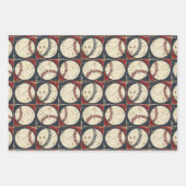 Grunge Baseball Classics 3 Inpakpapier Vel (Voorkant)