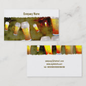 Grunge Beer Visitekaartje (Voorkant / Achterkant)