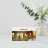 Grunge Beer Visitekaartje (Staand voorkant)