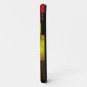 Grunge Belgium vlag Case-Mate iPhone Case (Achterkant/links)