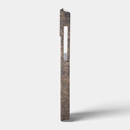 Grunge betontextuur Case-Mate iPhone case (Achterkant / Links)