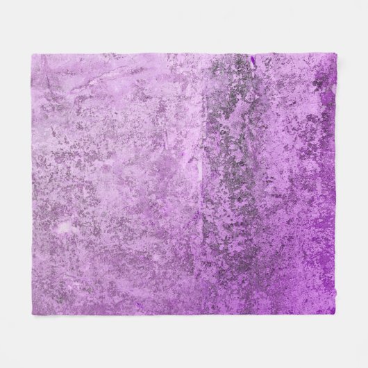 Grunge betontextuur fleece deken (Voorkant (Horizontaal))