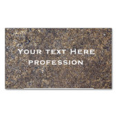 Grunge betontextuur magnetisch visitekaartje (Voorkant)