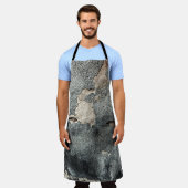 Grunge betontextuur schort (Gedragen)