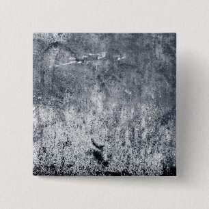 GRUNGE BLACK GRAY DARK EMO SCARY RANDOM ABSTR VIERKANTE BUTTON 5,1 CM