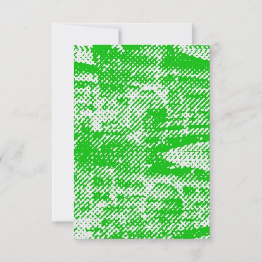  Grunge Blank Invitation Kaart (Achterkant)