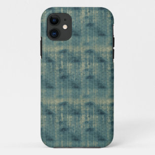 Grunge Blauw Groene Sterren Case-Mate iPhone Case