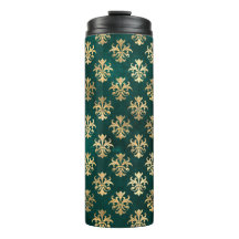  Grunge Blauwgroen en gouden damast