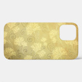 Grunge  bloemmotief. Case-Mate iPhone case (Achterkant (horizontaal))