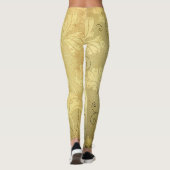 Grunge  bloemmotief. leggings (Achterkant)
