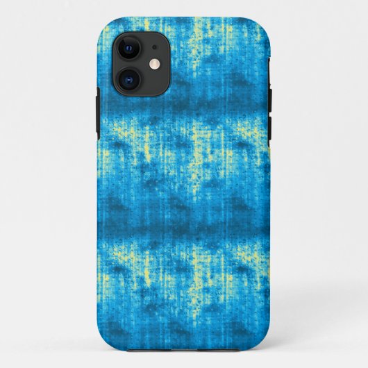 Grunge Blue Case-Mate iPhone Case (Achterkant)