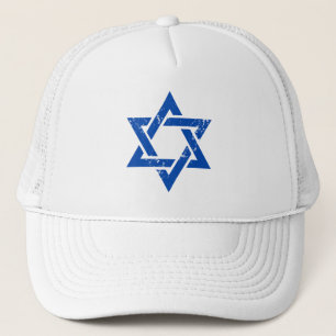 Grunge Blue Star van David Trucker Pet