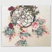 Grunge bo-ho achtergrond met Indiase droom- Cadeaupapier (Vlak)