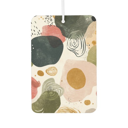 Grunge Boho Pattern - Luchtverfrisser (Voorkant)