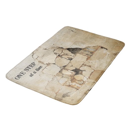 Grunge Brick Industrial Badmat (Gekanteld)