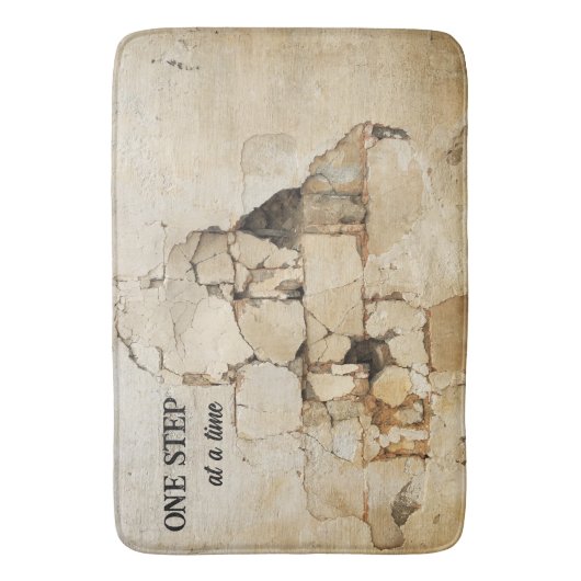 Grunge Brick Industrial Badmat (Voorkant Verticaal)