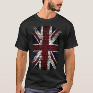 Grunge Britse vlag UK stress Punk stijl T-shirt