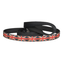 Grunge Britse vlag Union Jack Dog Leash