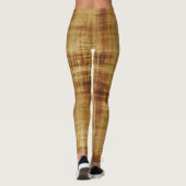 Grunge Brown Leggings (Achterkant)
