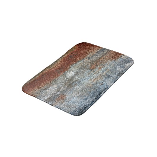 Grunge Brown Rust Texture Pattern Badmat (Gekanteld)