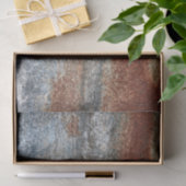 Grunge Brown Rust Texture Pattern Tissuepapier (Geschenk)