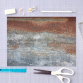 Grunge Brown Rust Texture Pattern Tissuepapier (Craft)