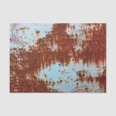 Grunge Brown Rusted Metal Pattern 2 Tissuepapier (Voorkant)