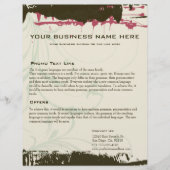 Grunge Business Design Flyer (Voorkant)