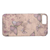  Grunge Butterflies iPhone 7 hoesje (Achterkant (Horizontaal))