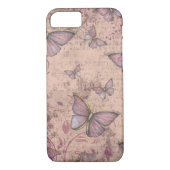  Grunge Butterflies iPhone 7 hoesje (Achterkant)