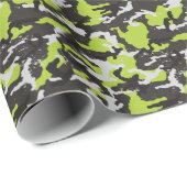 Grunge Camouflage  achtergrond Cadeaupapier (Rol Hoek)