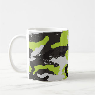 Grunge Camouflage achtergrond Koffiemok