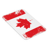 Grunge Canada Flag Magneet (Rechterzijde)