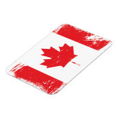 Grunge Canada Flag Magneet (Linkerzijde)