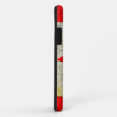 Grunge Canada vlag Case-Mate iPhone Case (Achterkant/rechts)