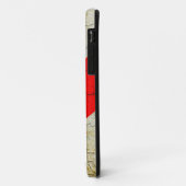Grunge Canadese vlag Case-Mate iPhone Case (Achterkant/links)