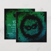 Grunge Carnaval Kaart (Voorkant / Achterkant)