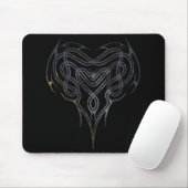 Grunge Celtic Heart Knot Muismat (Met muis)