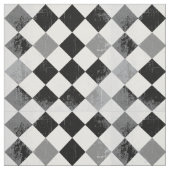Grunge Checkered Pattern Stof (Swatch)