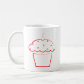 grunge cherry cupcake koffiemok (Links)