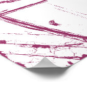 grunge cherry cupcake poster (Hoek)