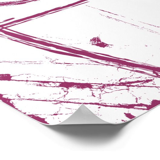 grunge cherry cupcake poster (Hoek)