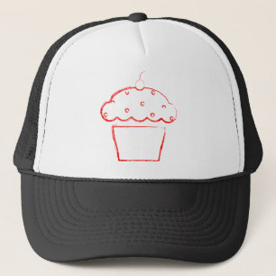 grunge cherry cupcake trucker pet