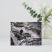 Grunge  Chevy Pickup Briefkaart (Staand voorkant)